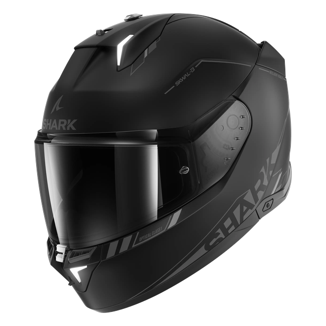 Shark Skwal i3 Blank SP Matte KAK HE0811 — front three-quarter view