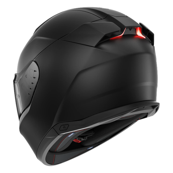 Shark Skwal i3 Dark Shadow Matte KMA HE0825 — rear three-quarter view