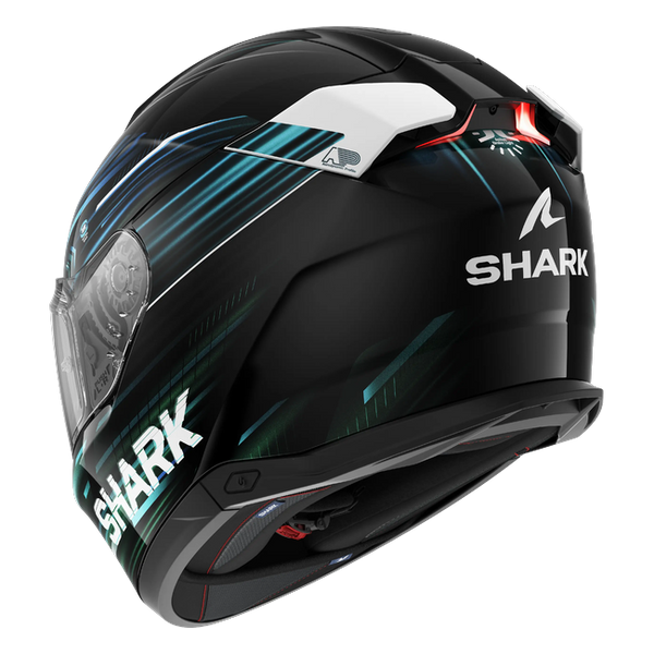 Shark Skwal i3 Light-Blur KBG HE0831 — rear three-quarter view