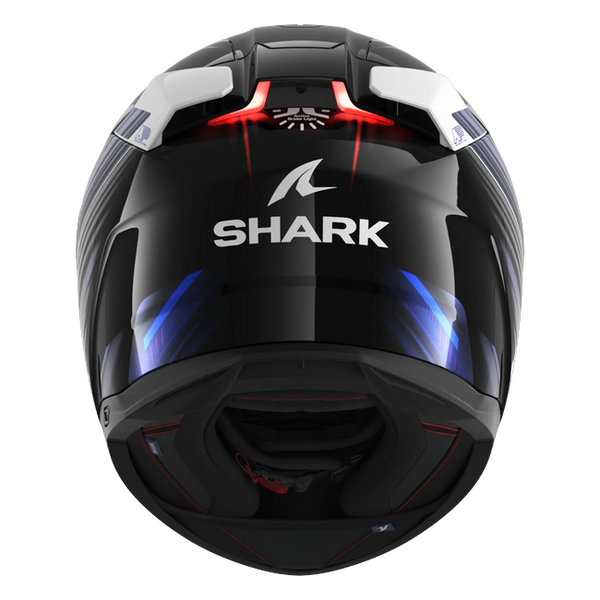 Shark Skwal i3 Light-Blur KRB HE0831 — rear view