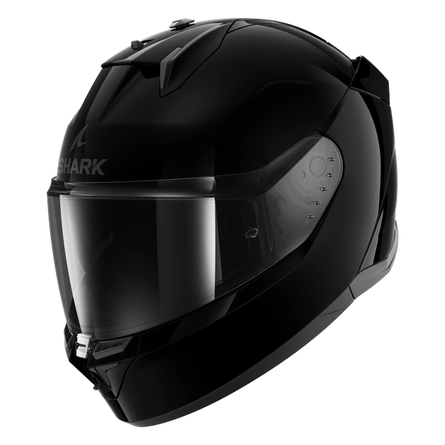 Shark D-Skwal 3 Blank BLK HE0900 — front three-quarter view
