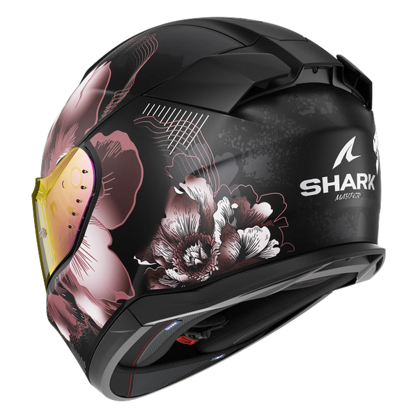 Shark D-Skwal 3 Mayfer KVQ HE0927 — rear three-quarter view