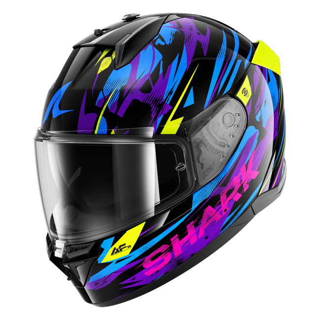 Shark D-Skwal 3 Inkrider KBV HE0937 — front three-quarter view