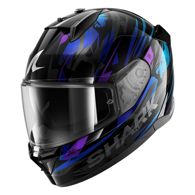 Shark D-Skwal 3 Inkrider KXA HE0937 — front three-quarter view