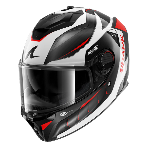 Shark Spartan GT Pro Carbon Mekarium DSR HE1359 — front three-quarter view