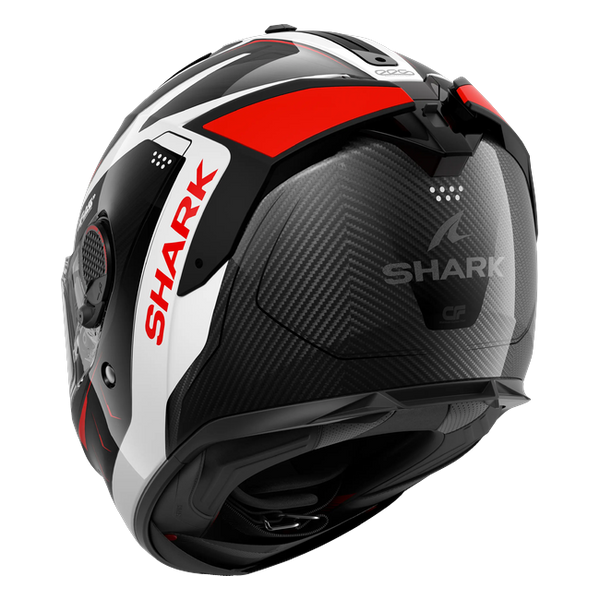 Shark Spartan GT Pro Carbon Mekarium DSR HE1359 — rear three-quarter view