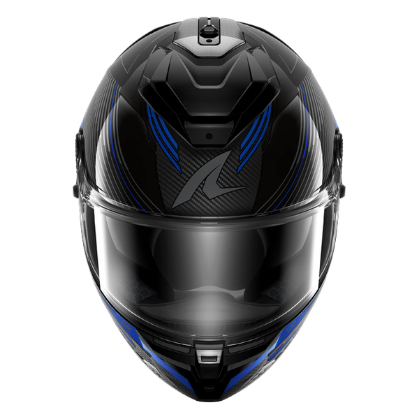 Shark Spartan GT Pro Carbon Axium DAB HE1363 — front view