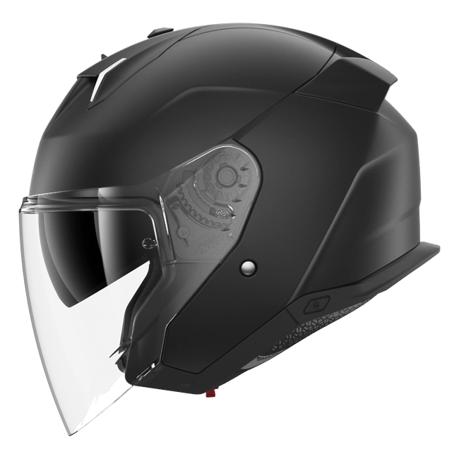 Shark Skwal i3 Jet Blank Mat KMA HE3501 — side view
