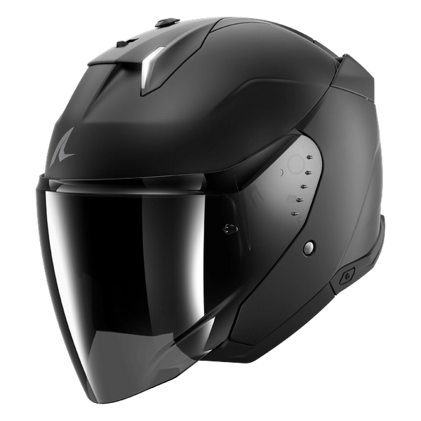 Shark Skwal i3 Jet Dark Shadow Mat KMA HE3503 — front three-quarter view