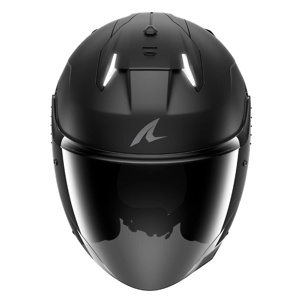 Shark Skwal i3 Jet Dark Shadow Mat KMA HE3503 — front view