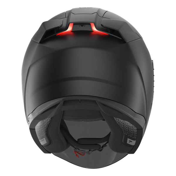 Shark Skwal i3 Jet Dark Shadow Mat KMA HE3503 — rear view