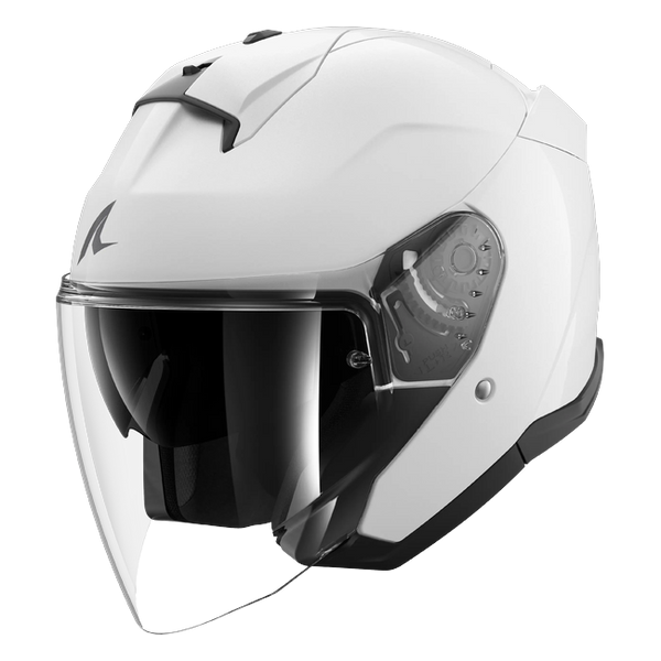 Shark Skwal Jet Blank W05 HE3800 — front three-quarter view