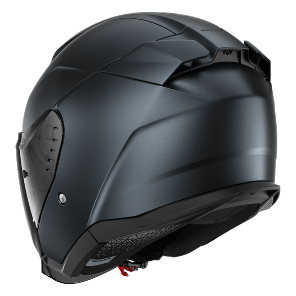 Shark Skwal Jet Dark Shadow Steel B16 HE3803 — rear three-quarter view