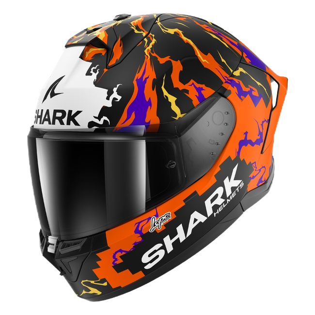 Shark Skwal Cup Matteo Bertelle 2026 Replica Helmet HE6536 — three-quarter front view