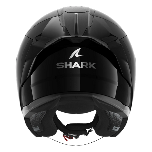 Shark Skwal Jet Cup Blank BLK HE6900 — rear three-quarter view