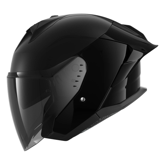 Shark Skwal Jet Cup Dark Shadow Dual BLK HE6902 — side view