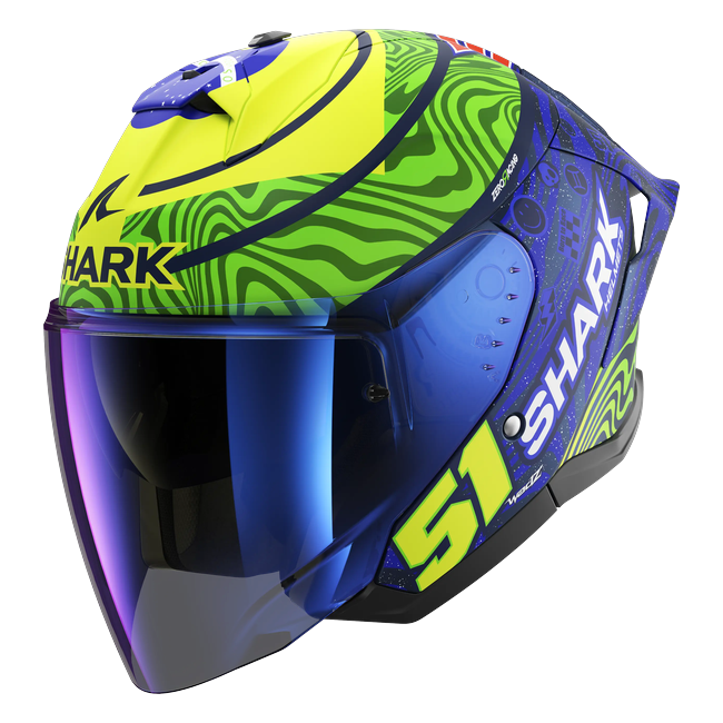 Shark Skwal Jet Cup Replica Granado Mat BGY HE6931 — front three-quarter view