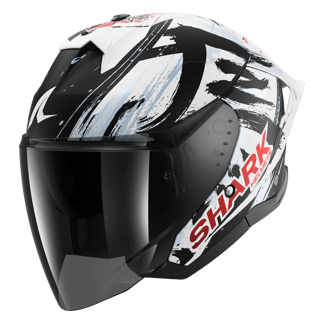 Shark Skwal Jet Cup Replica Zarco Suzuka Mat KWK HE6932 — front three-quarter view