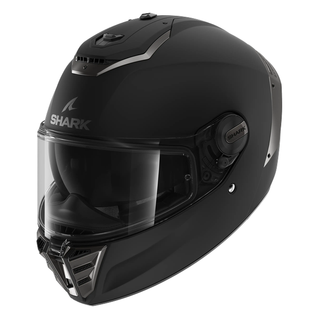Shark Spartan RS Blank Mat KMA HE8102 — front three-quarter view