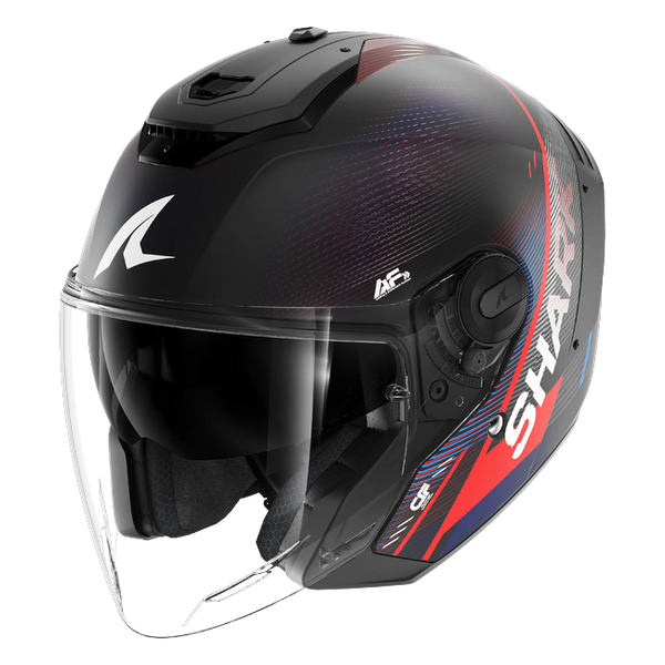 Shark RS Jet Carbon Speed-Tech Mat DBR HE8215 — front three-quarter view