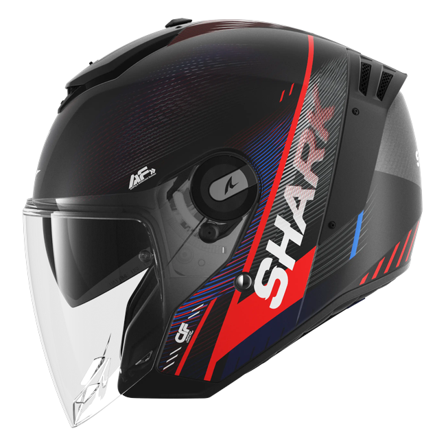 Shark RS Jet Carbon Speed-Tech Mat DBR HE8215 — side view