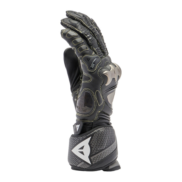 Dainese Full Metal 7 Racing leather motorcycle gloves in black
