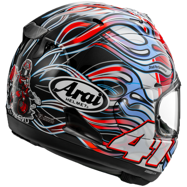 Arai RX-7V Evo full-face helmet in Noriyuki Haga WSBK Replica livery