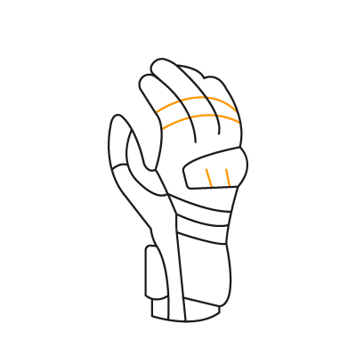1x Tractech Evo 4 CE Herren Handschuhpaar