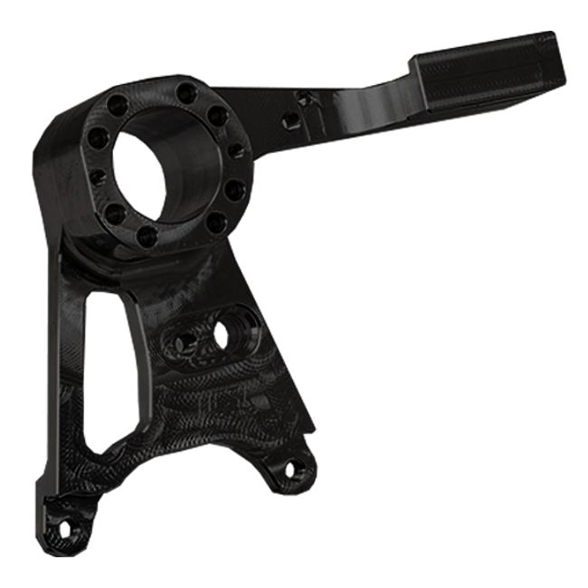 Hesterberg-Cad/Cam Rear Brake Caliper Bracket 64mm Quick-Change System – BMW S1000RR K67 (2019–2021)
