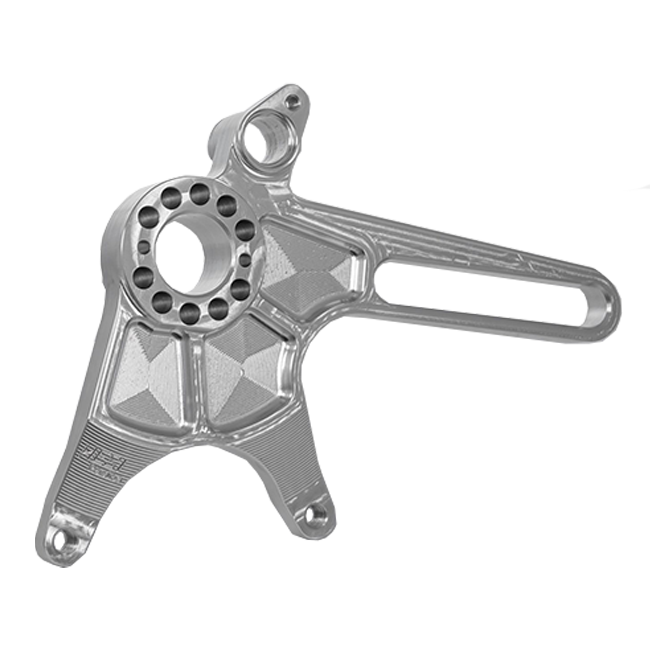Hesterberg-Cad/Cam Rear Brake Caliper Bracket 84mm Quick-Change System – Aprilia RSV4 / RR / 1100 Factory (2021–2026)