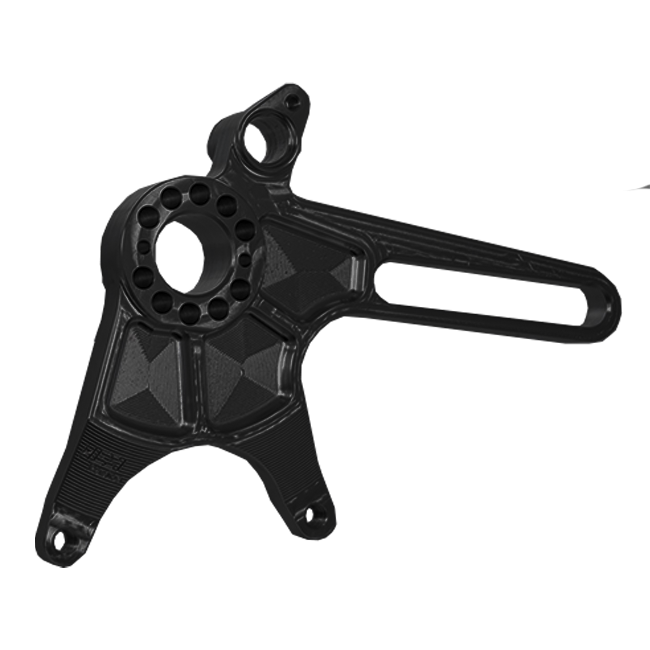 Hesterberg-Cad/Cam Rear Brake Caliper Bracket 84mm Quick-Change System – Aprilia RSV4 / RR / 1100 Factory (2021–2026)