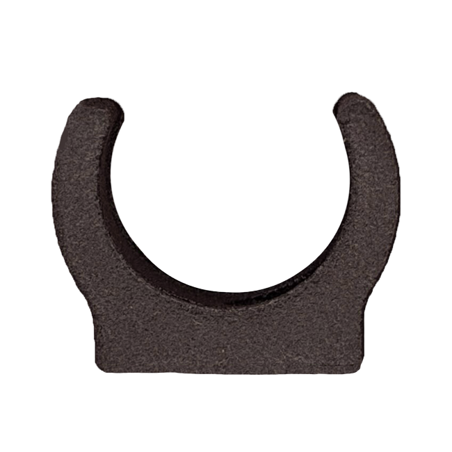 Feel Racing D20 pressure sensor mount — front view of the interlocking clamp opening