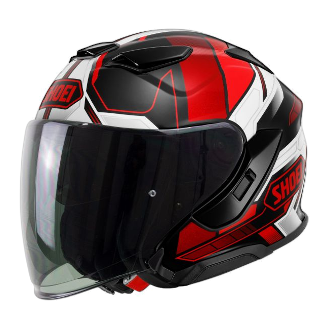 Shoei J-Cruise 3 Whizzy TC-1 – with the optional dark smoke visor