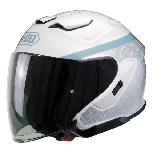 Shoei J-Cruise 3 Acconic TC-6 – with the optional dark smoke visor
