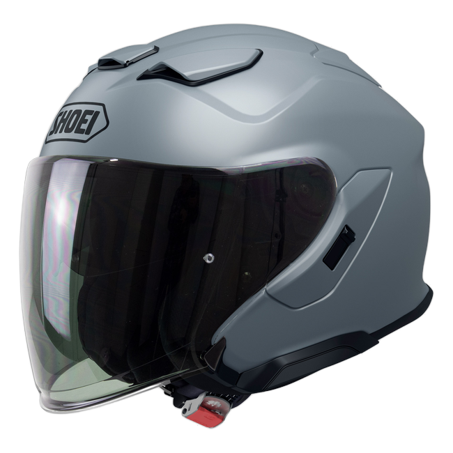 Shoei J-Cruise 3 Basalt Grey – with the optional dark smoke visor