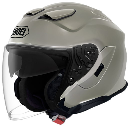 Shoei J-Cruise 3 Chalk Grey – Premium Jet Helmet ECE 22.06