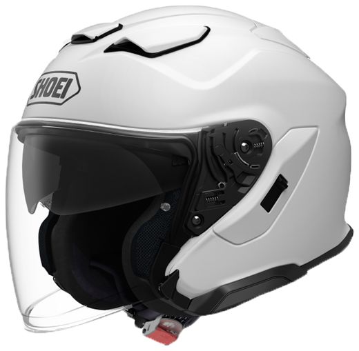 Shoei J-Cruise 3 White – Premium Jet Helmet ECE 22.06