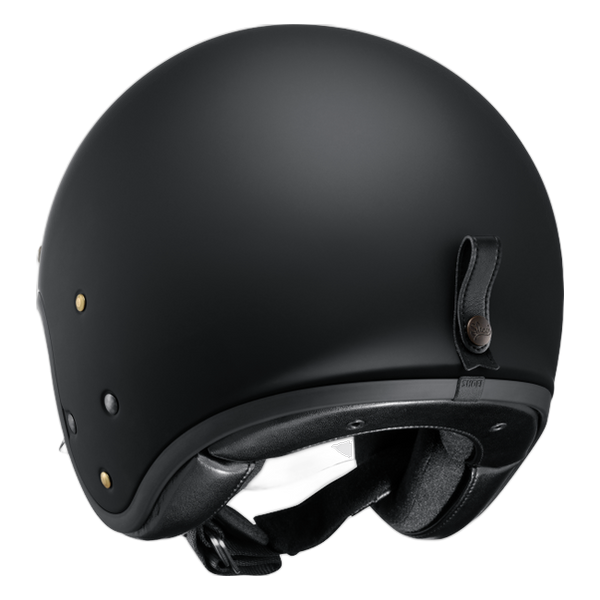 Shoei J•O2 Matt Black – rear view