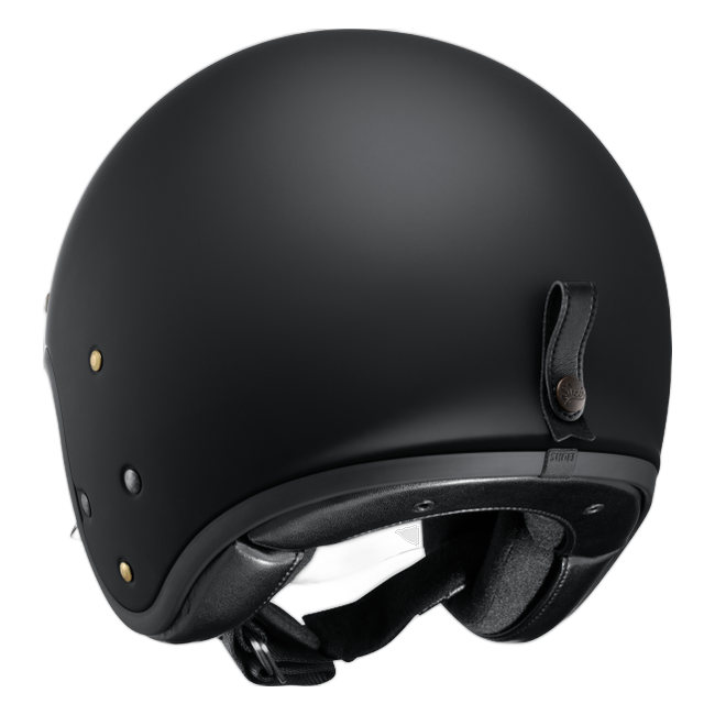 Shoei J•O2 Matt Black – rear view