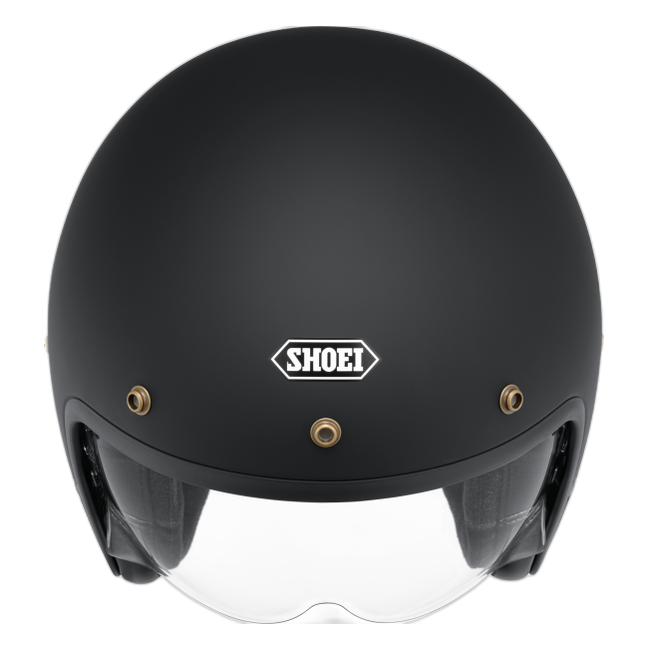 Shoei J•O2 Matt Black – top view