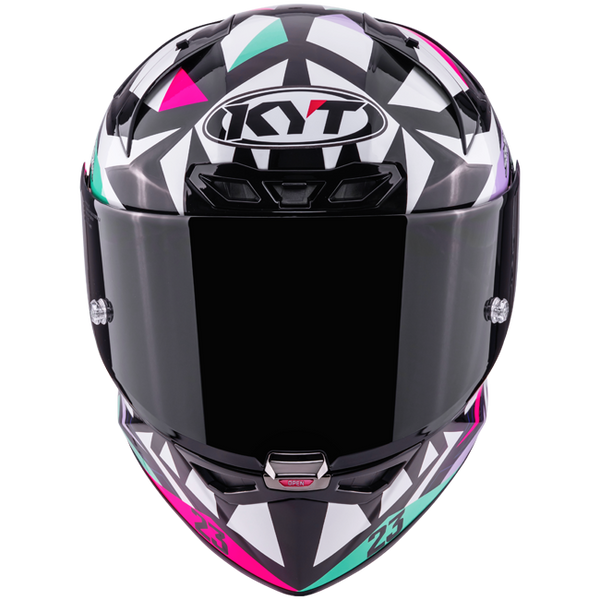 KYT KX-1 Race GP helmet Enea Bastianini Replica 2025 gloss finish