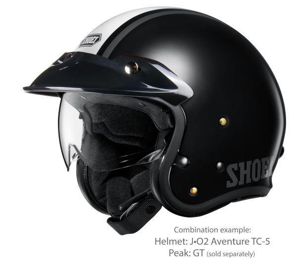 Shoei J•O2 Aventure TC-5 – with the optional GT peak (sold separately)