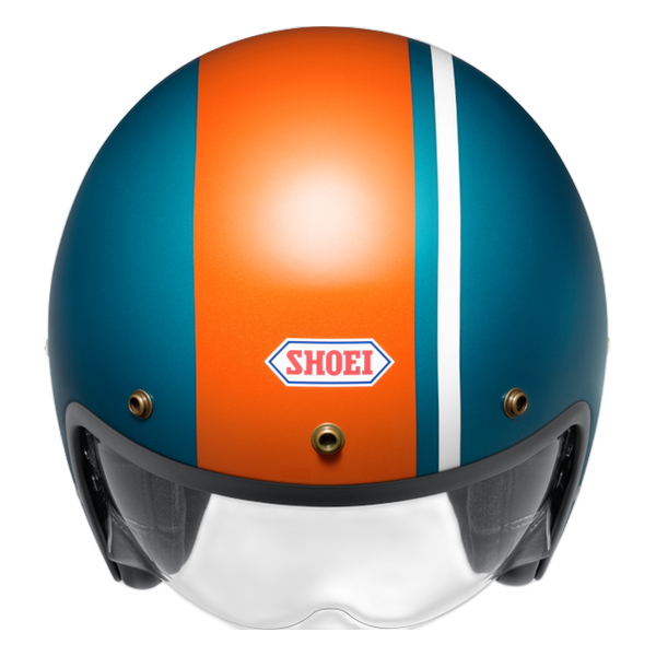 Shoei J•O2 Aventure TC-2 – top view