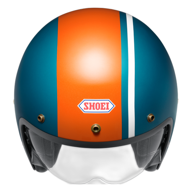 Shoei J•O2 Aventure TC-2 – top view