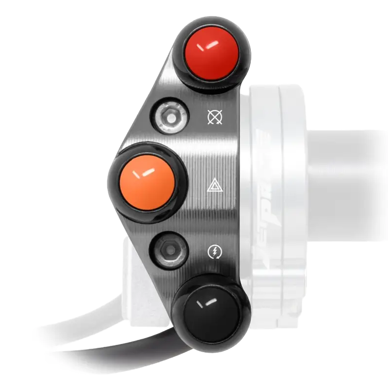 JetPrime Additional Handlebar Switch for Triumph Daytona 660 (2024–2025) – JP PDQ TR001