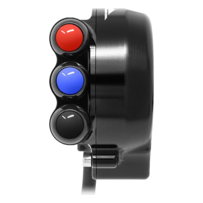 JetPrime JP CO AP009RV Aprilia RSV4 — Throttle Housing with Integrated Handlebar Switch (Black) — view 1