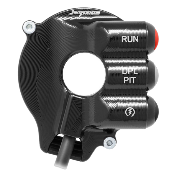 JetPrime JP CO DU056 Ducati Streetfighter V4 — Throttle Housing with Integrated Handlebar Switch — view 4