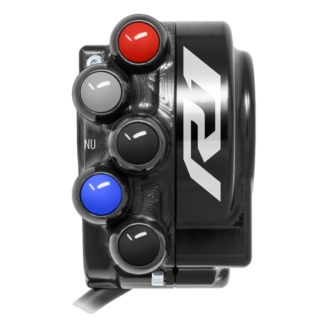 JetPrime JP CO YA033 Yamaha R1M — Throttle Housing with Integrated Handlebar Switch (Black) — view 1