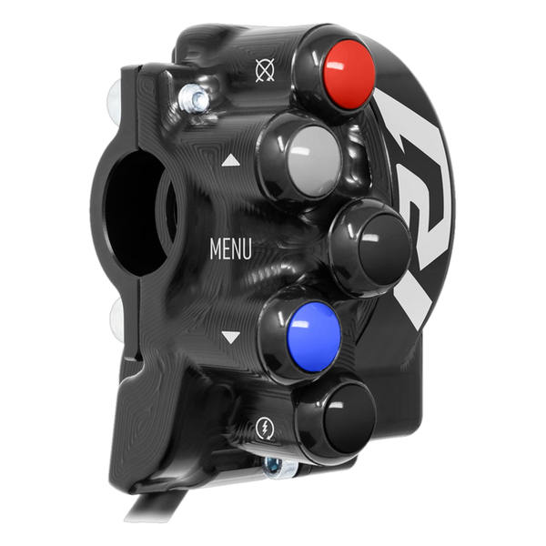 JetPrime JP CO YA033 Yamaha R1 — Throttle Housing with Integrated Handlebar Switch (Black) — view 2