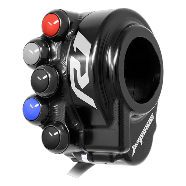 JetPrime JP CO YA033 Yamaha R1 — Throttle Housing with Integrated Handlebar Switch (Black) — view 3